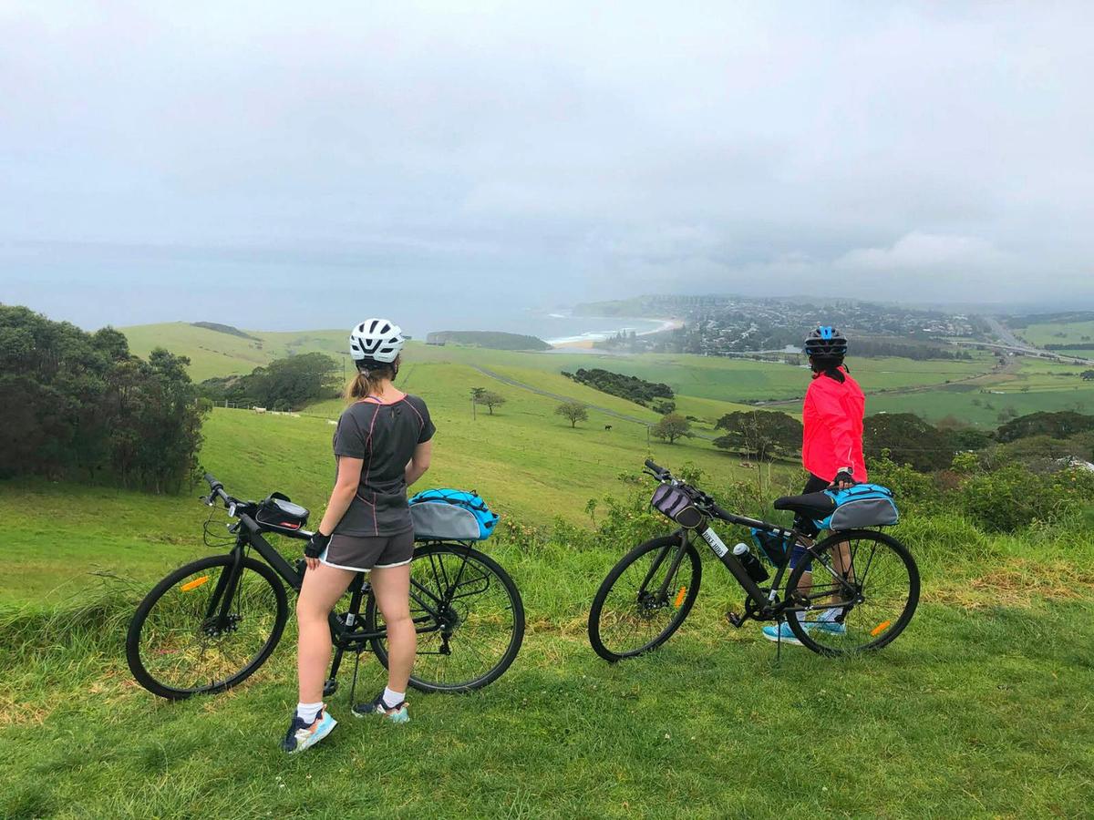 Exploring the South Coast of NSW on a self guided cycling tour.