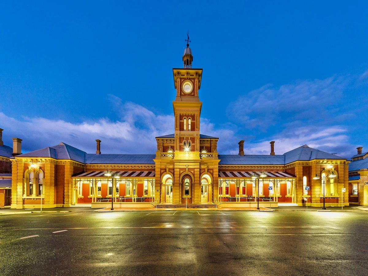 Albury's historic railway station