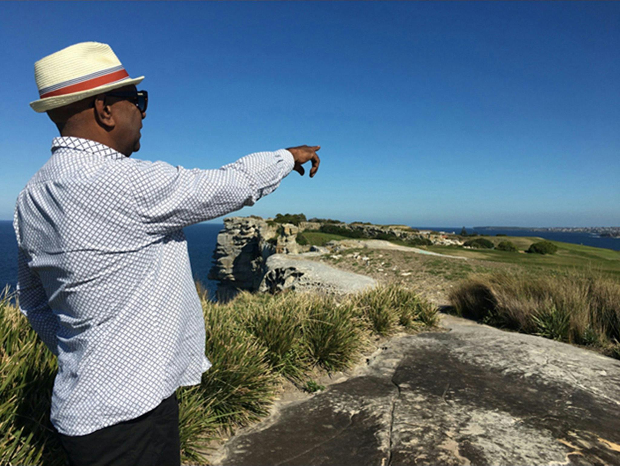 Walangari explains the geology and ancient Aboriginal history of Australia's famour Bondi Beach