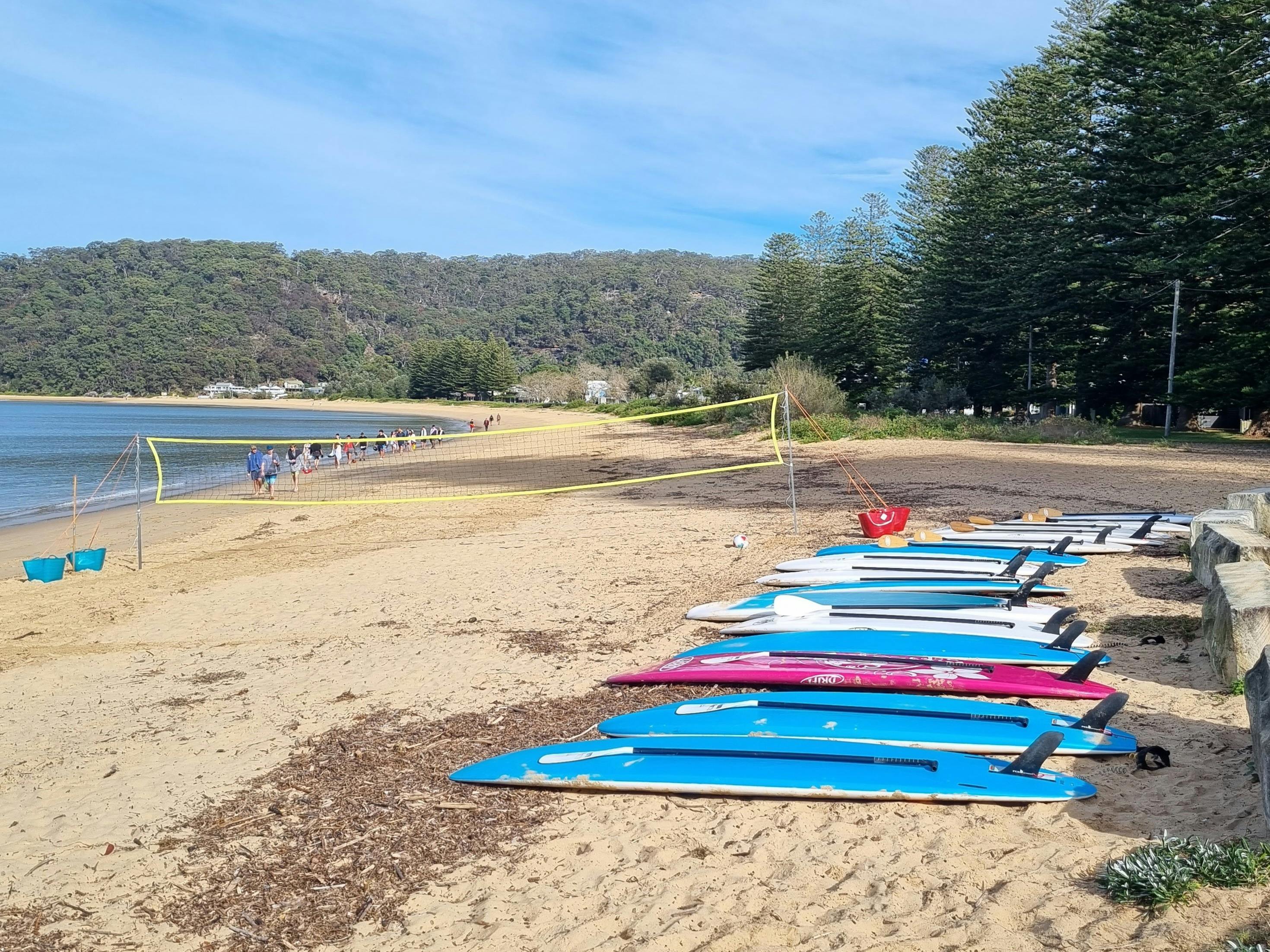 SUP and Beach Volley Ball