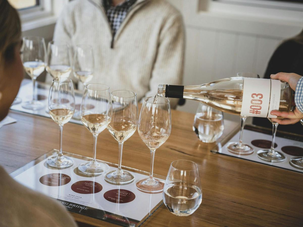 Wine Tasting at Swinging Bridge