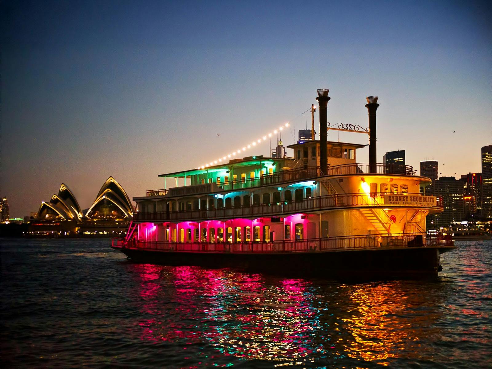 The Sydney Showboat II on Sydney Harbour