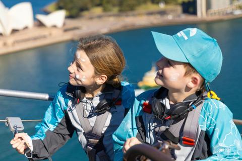 Young Climbers on Burrawa Climb, BridgeClimb