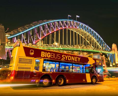 Big Bus VIVID Lights Tour