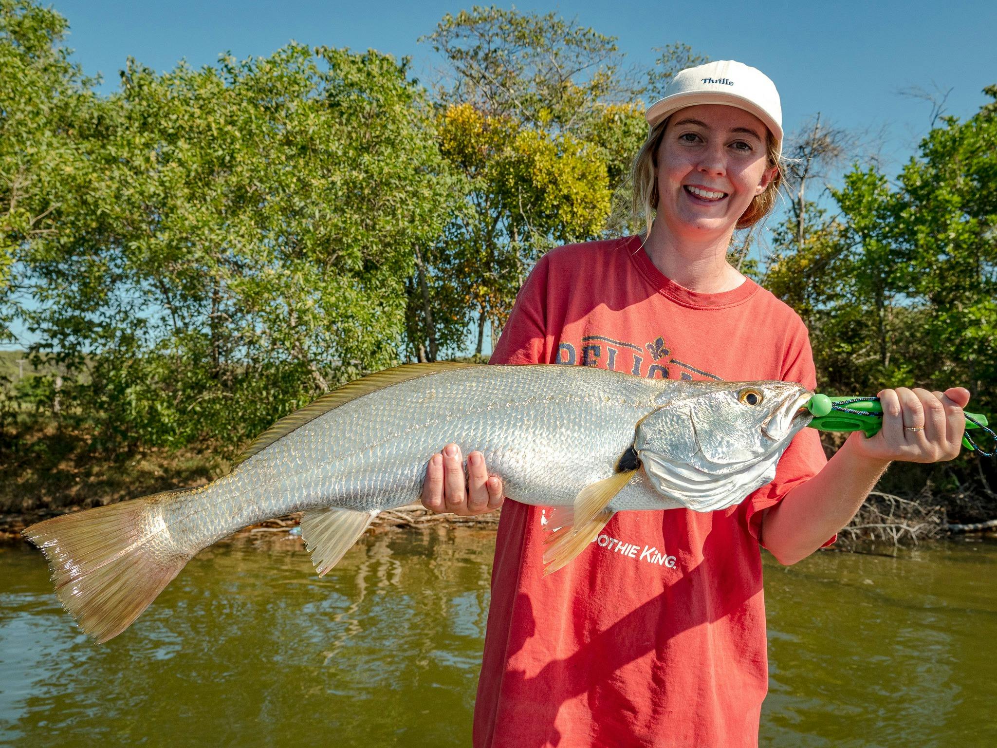 Estuary lure fishing for mulloway