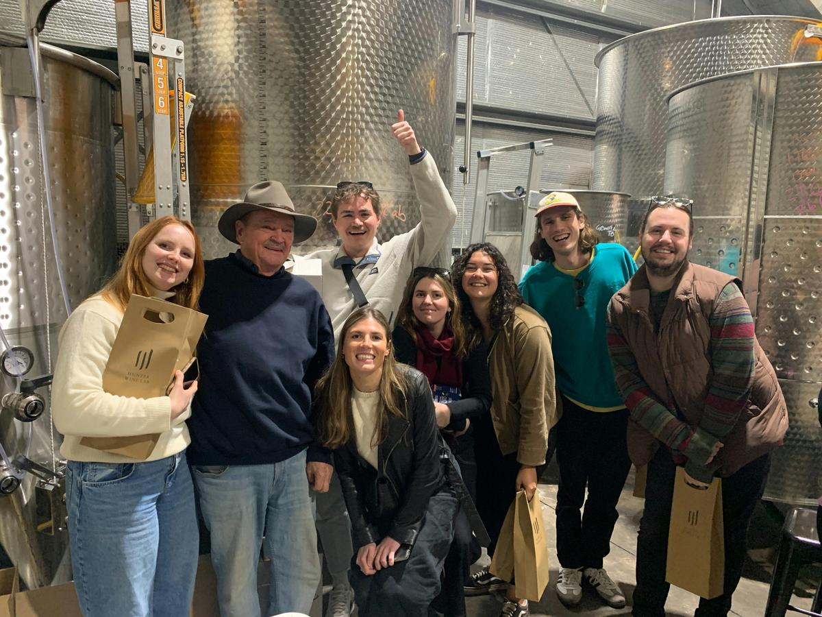 Hunter Wine Lab winery tour