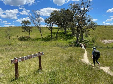 Hiking the Six Foot Track