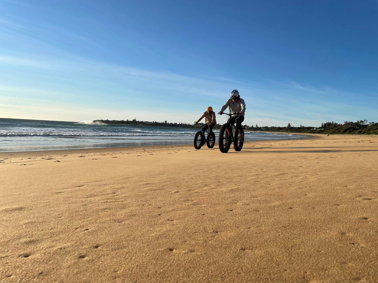 Beach bike tour
