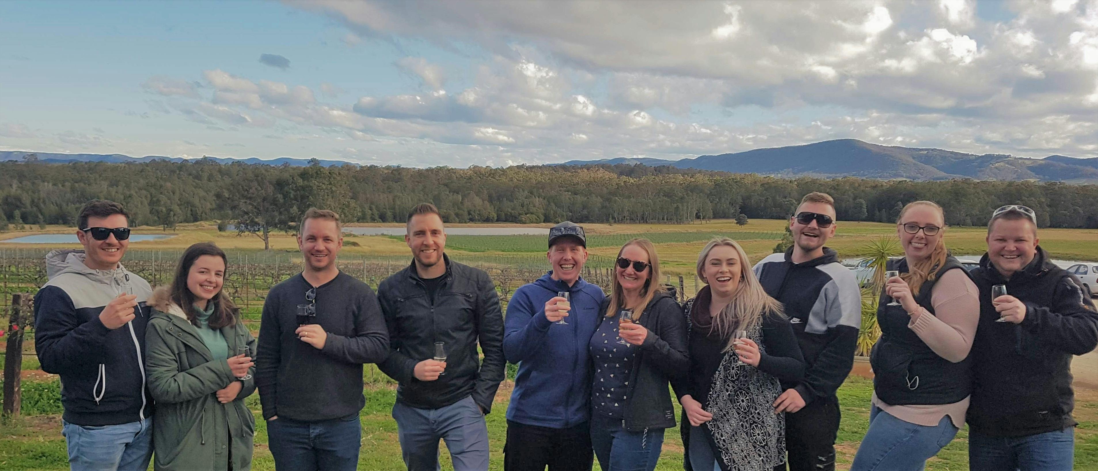 Wine, Beers and Spirits on the Taste of The Hunter winery tour