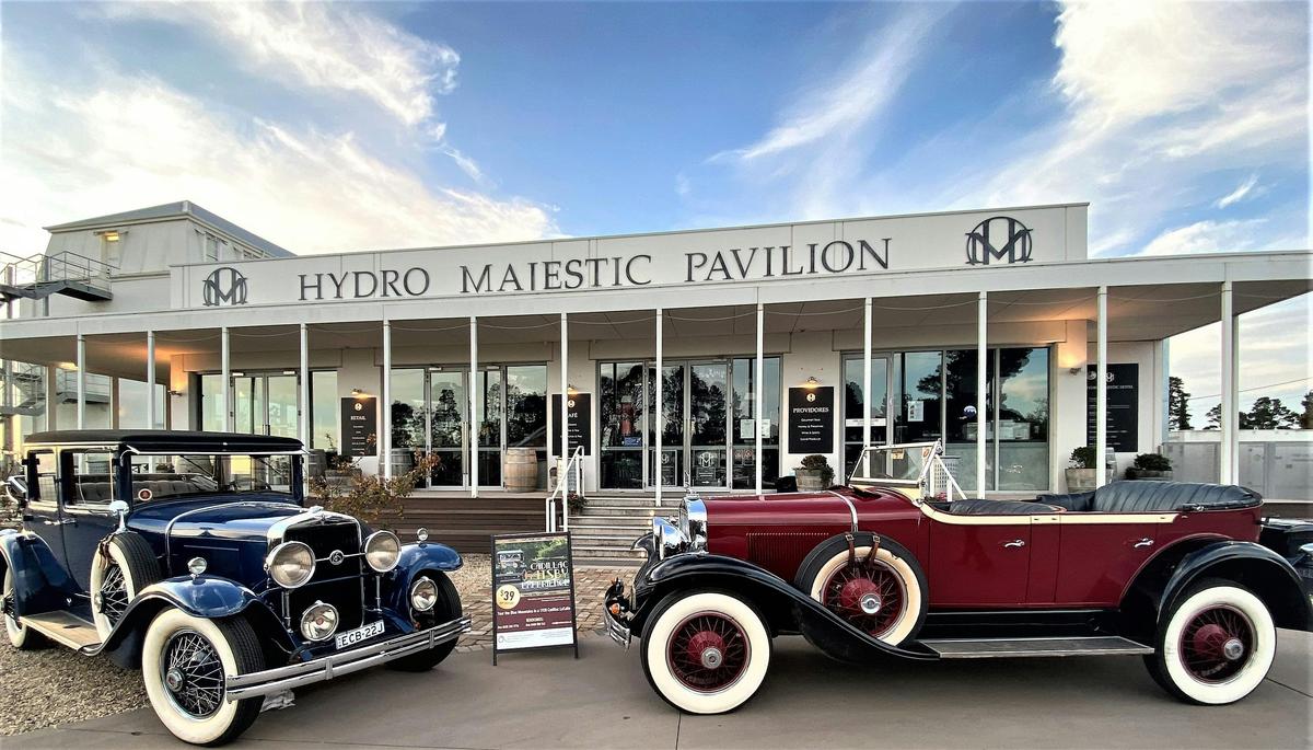 Cadillacs at the Hydro Majestic Hotel