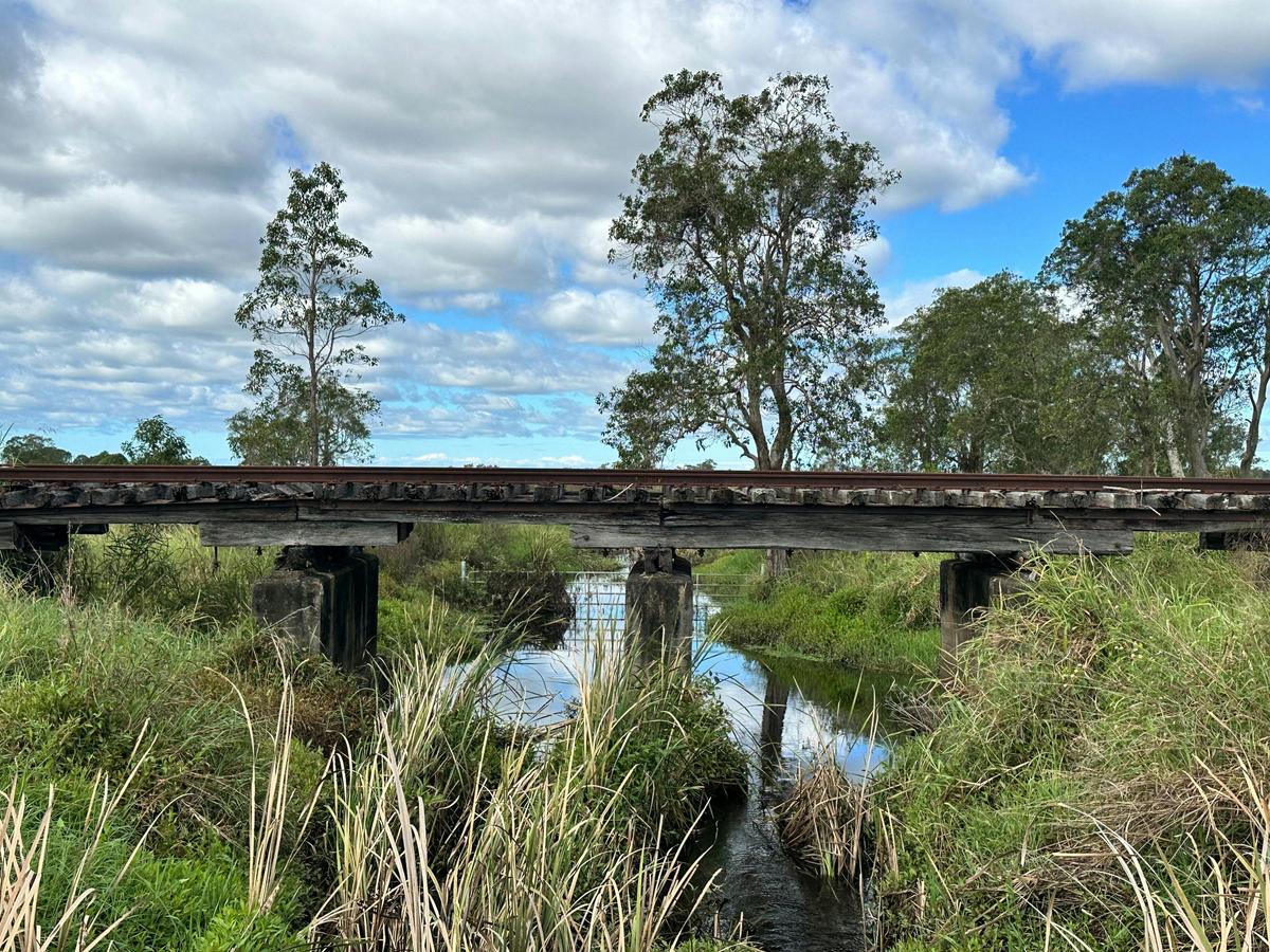 Lismore Casino rail trail scenery