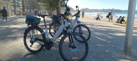 Iconic Manly surf beach