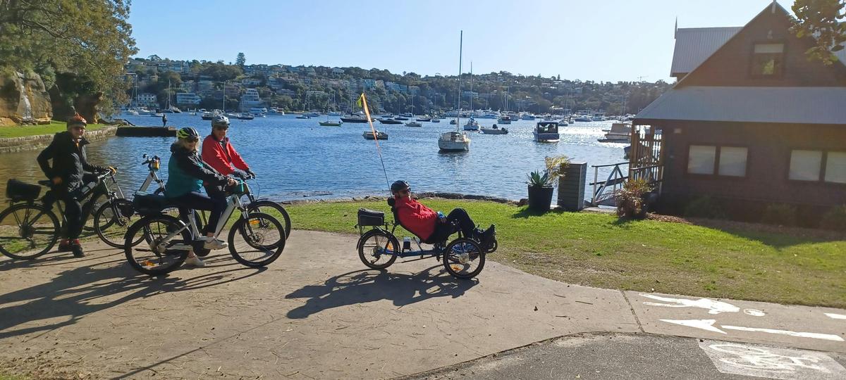 Car free cycle paths