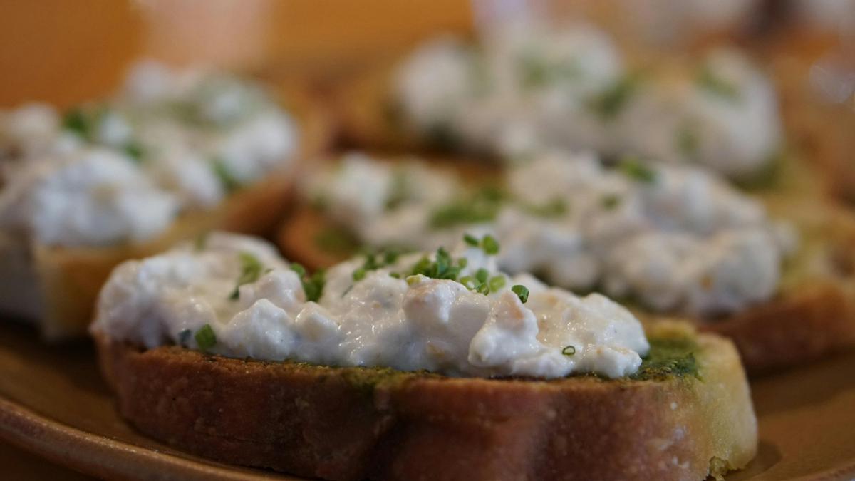 Murray River Cod Rillettes by chef Luke Piccolo at Limone Dining