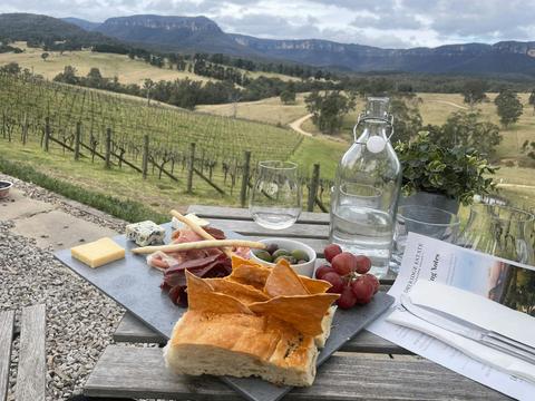 Dryridge Estate in the Megalong Valley Wine Tasting