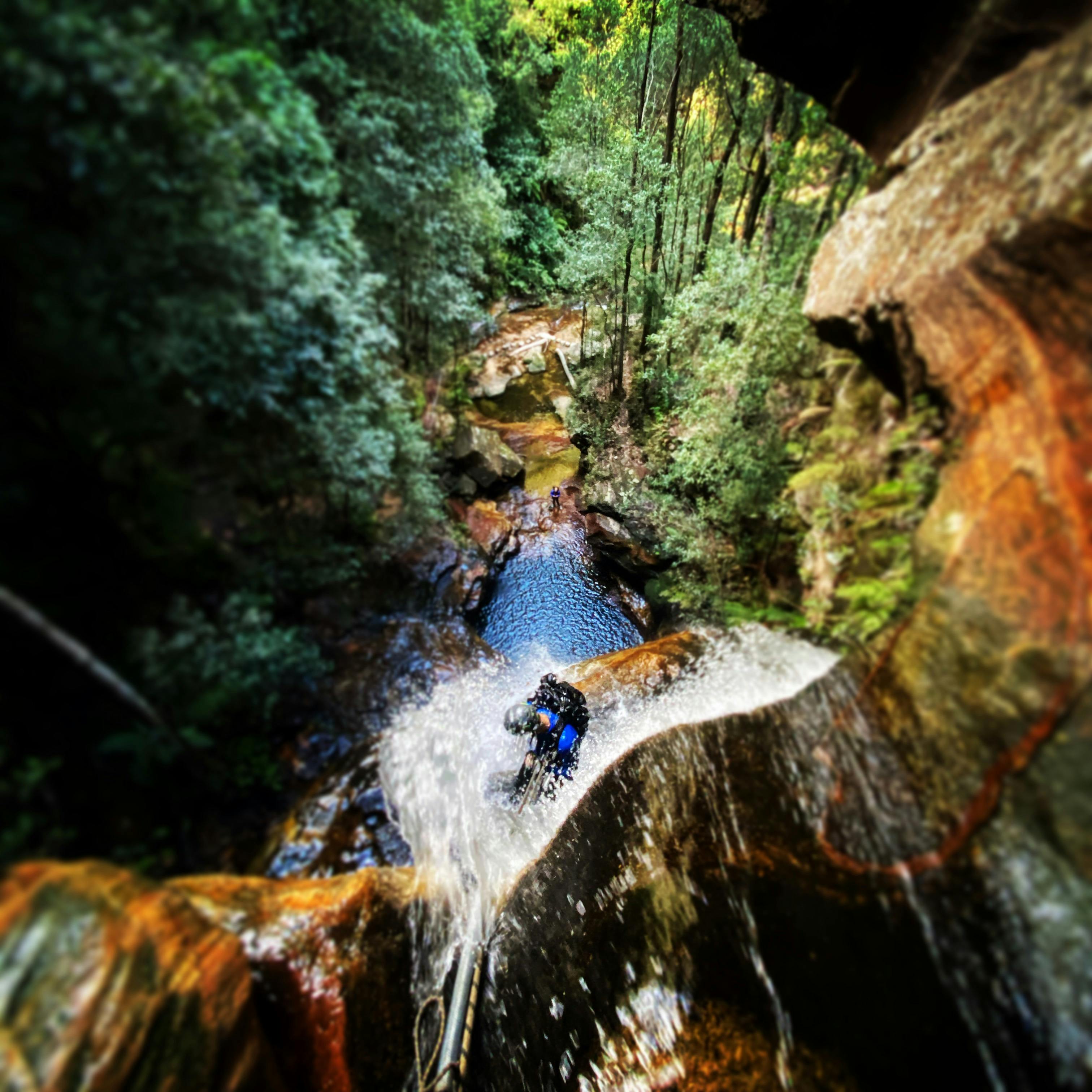 Abseiler Empress Canyon