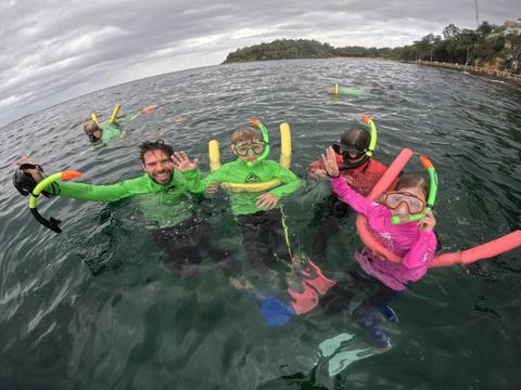 Sydney Family snorkelling eco tour