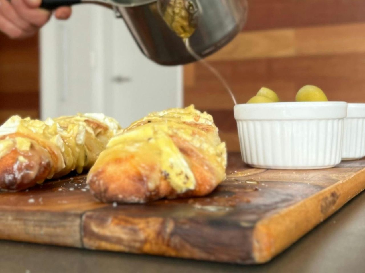 Brie Truffle Baguettes