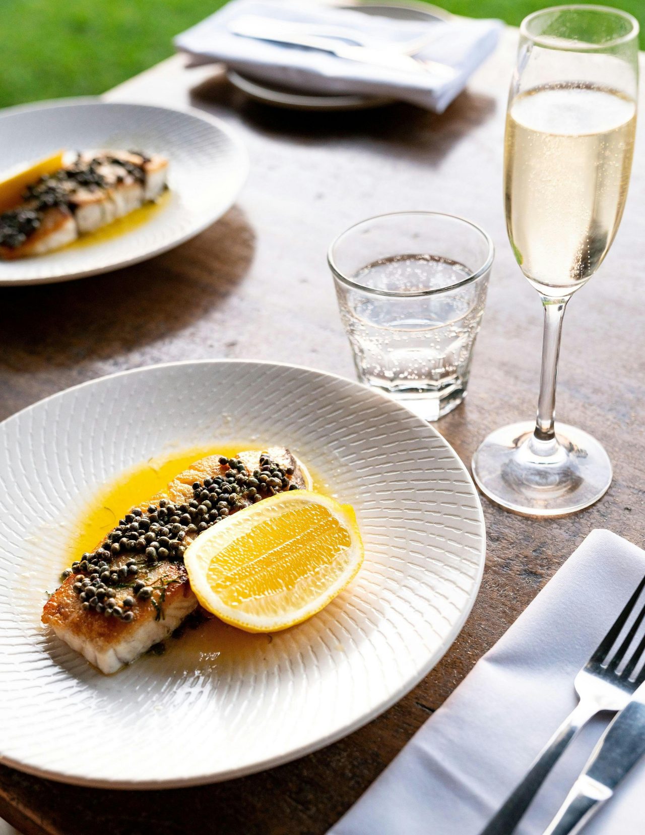 Dinner at Silos Estate with Prosecco