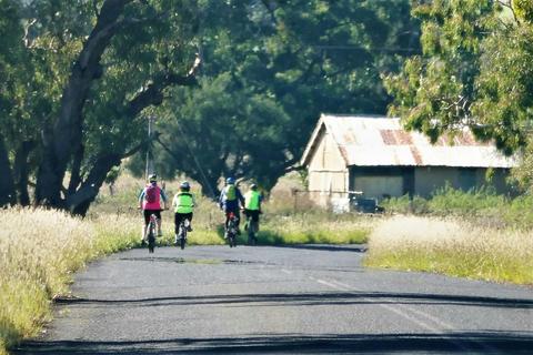 Beautiful country scenery to experience by bike ycle