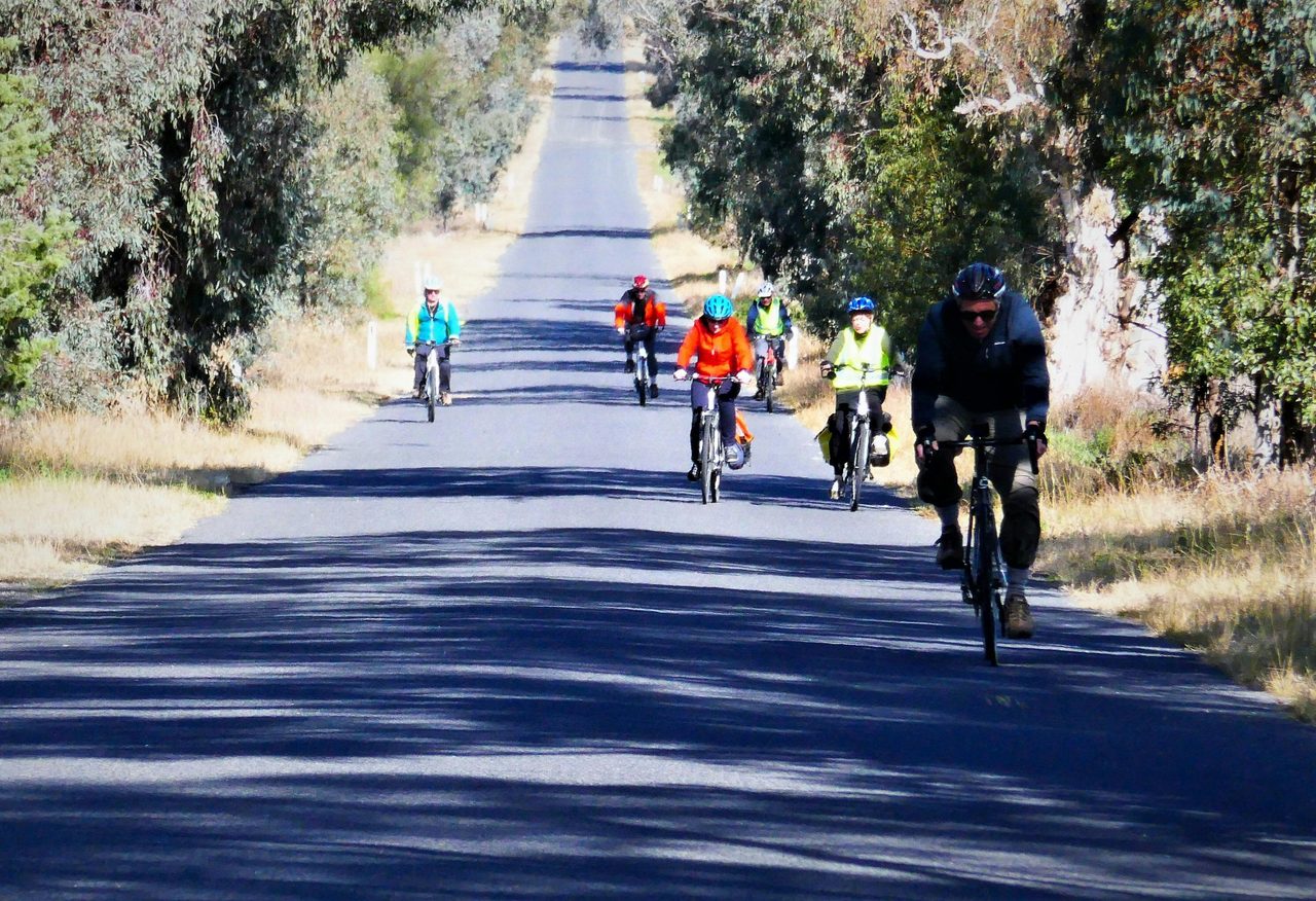 Relaxed cycling on the road less-travelled