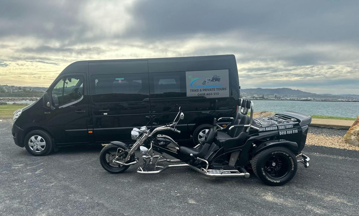Boom Trike & Renault Bus at the Coffs Jetty