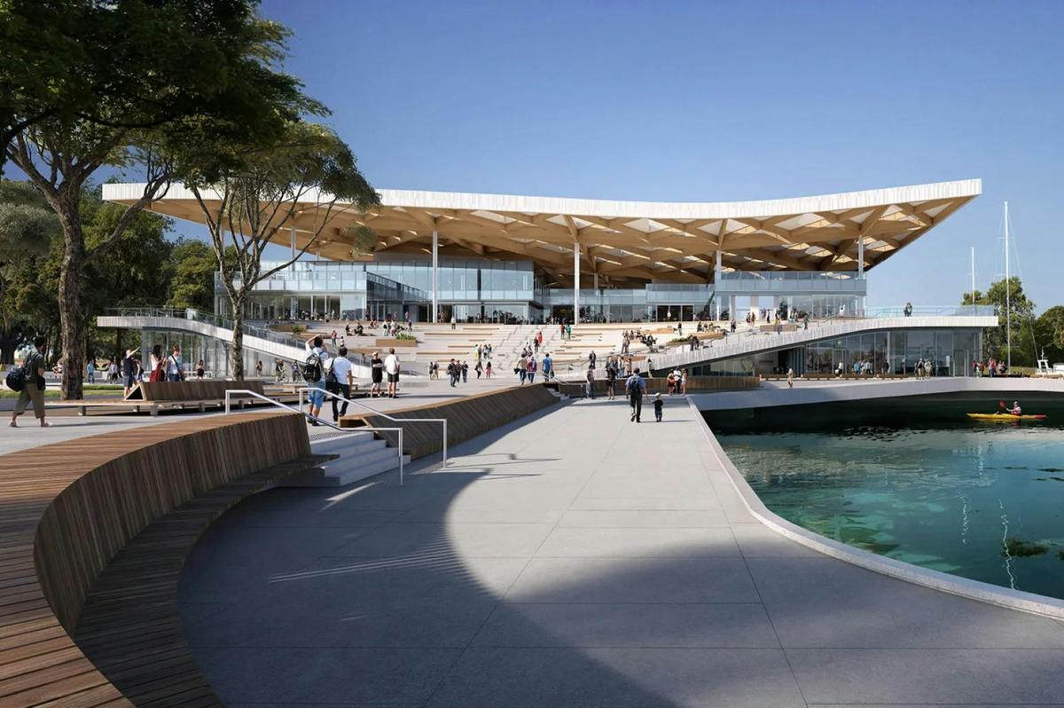 the new Sydney Fish Markets