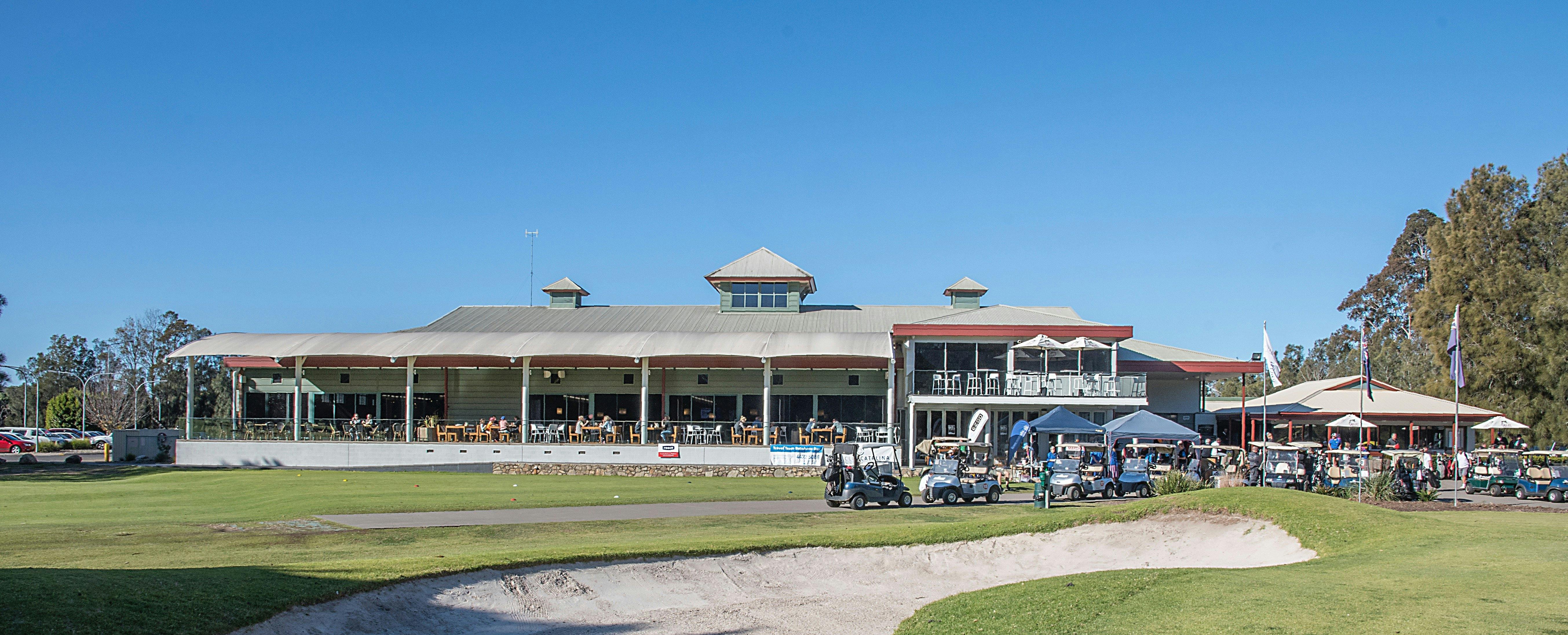 Club Catalina golf course and clubhouse