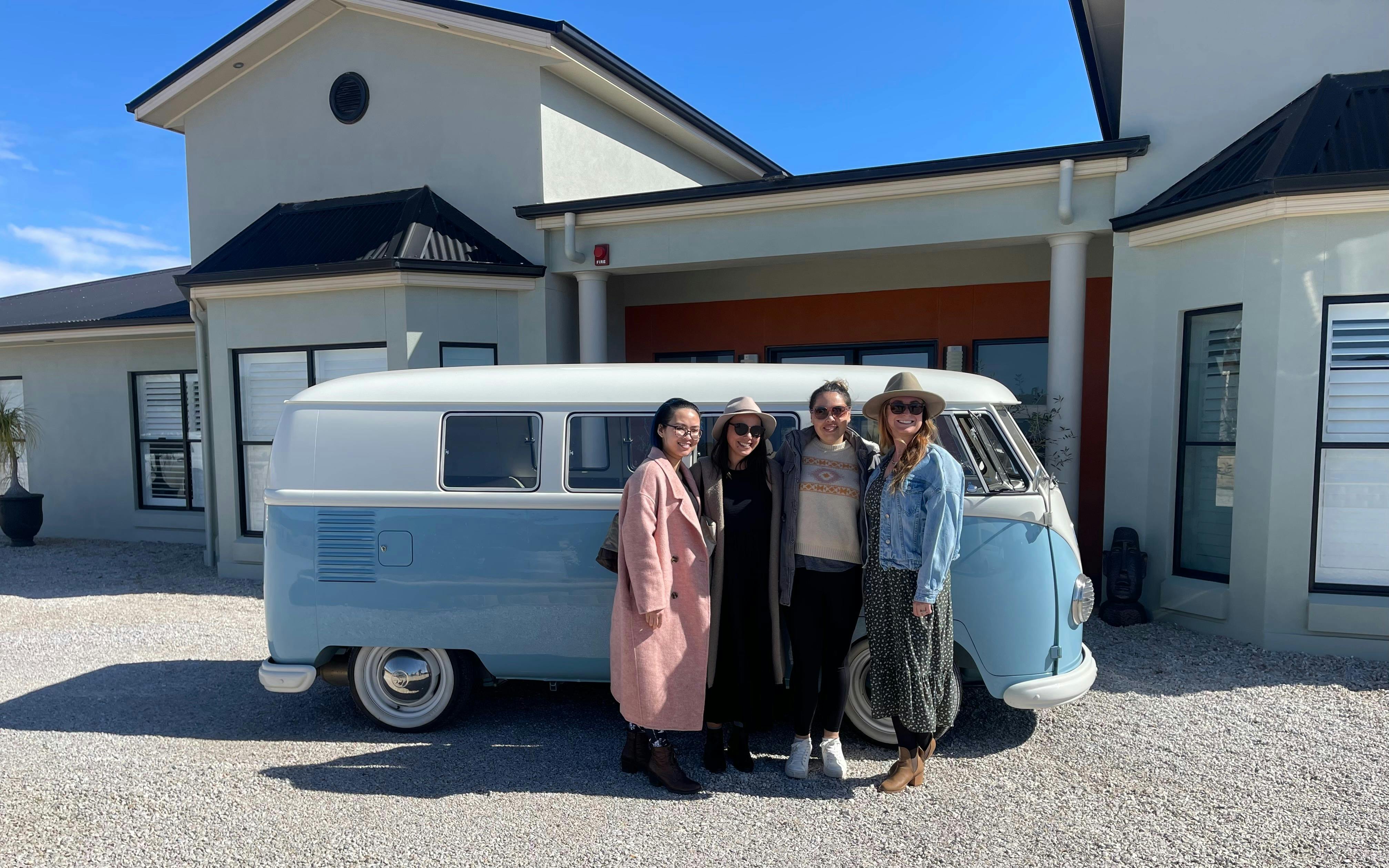 Country Kombi ready to go on a wine tour.