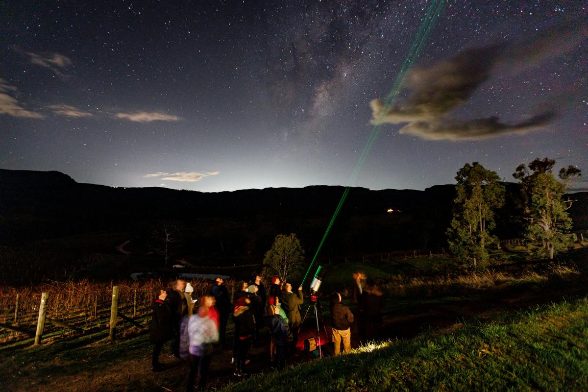 Wine Tasting Stargazing