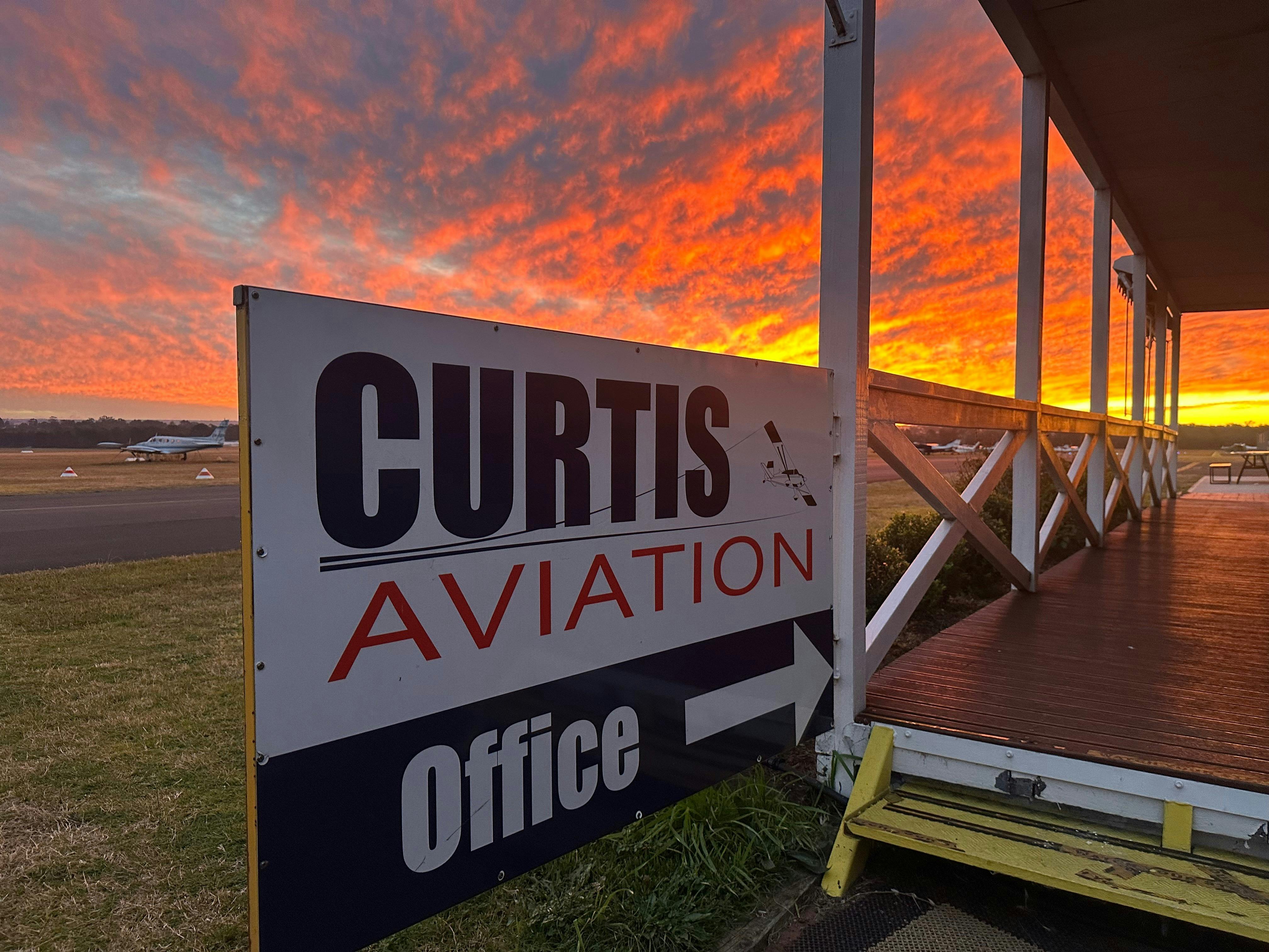 Curtis Aviation office view