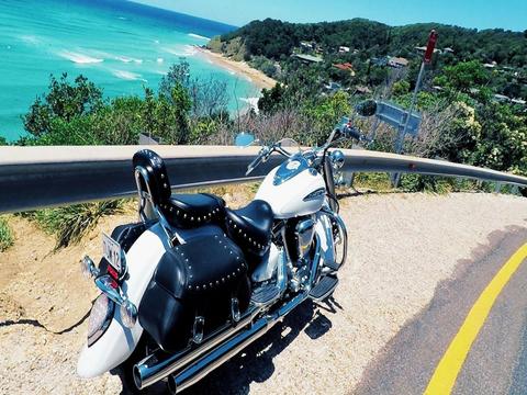 Scenic motorcycle tour