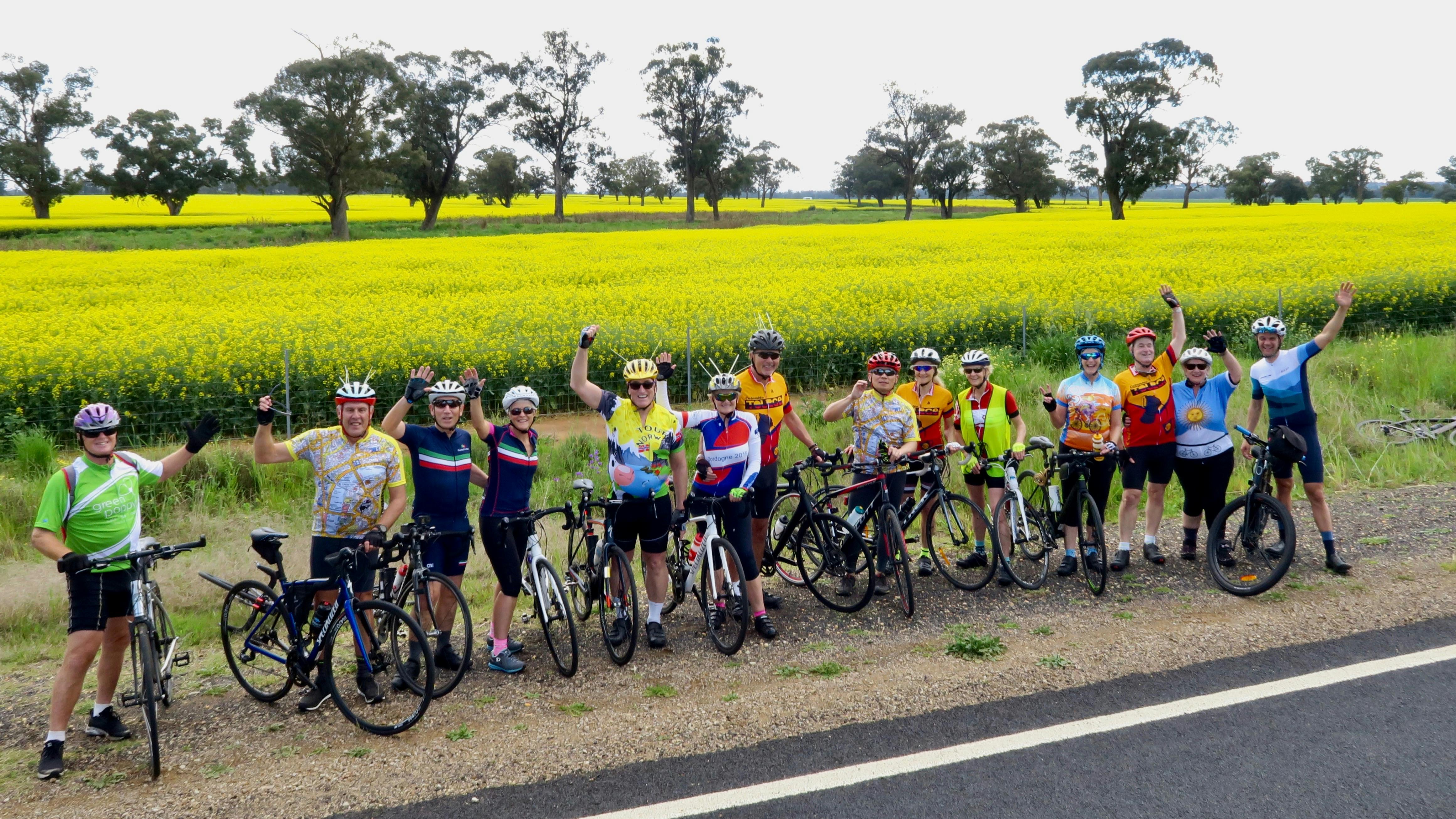 An eclectic crew on a Western NSW adventure
