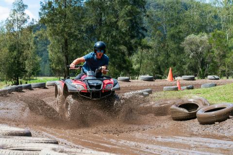 Quad biking