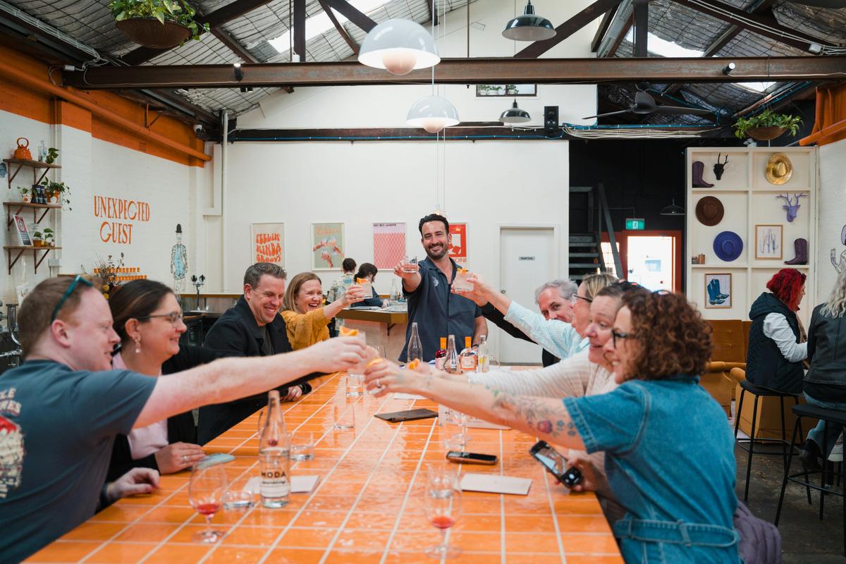 G&Ts at Unexpected Guest