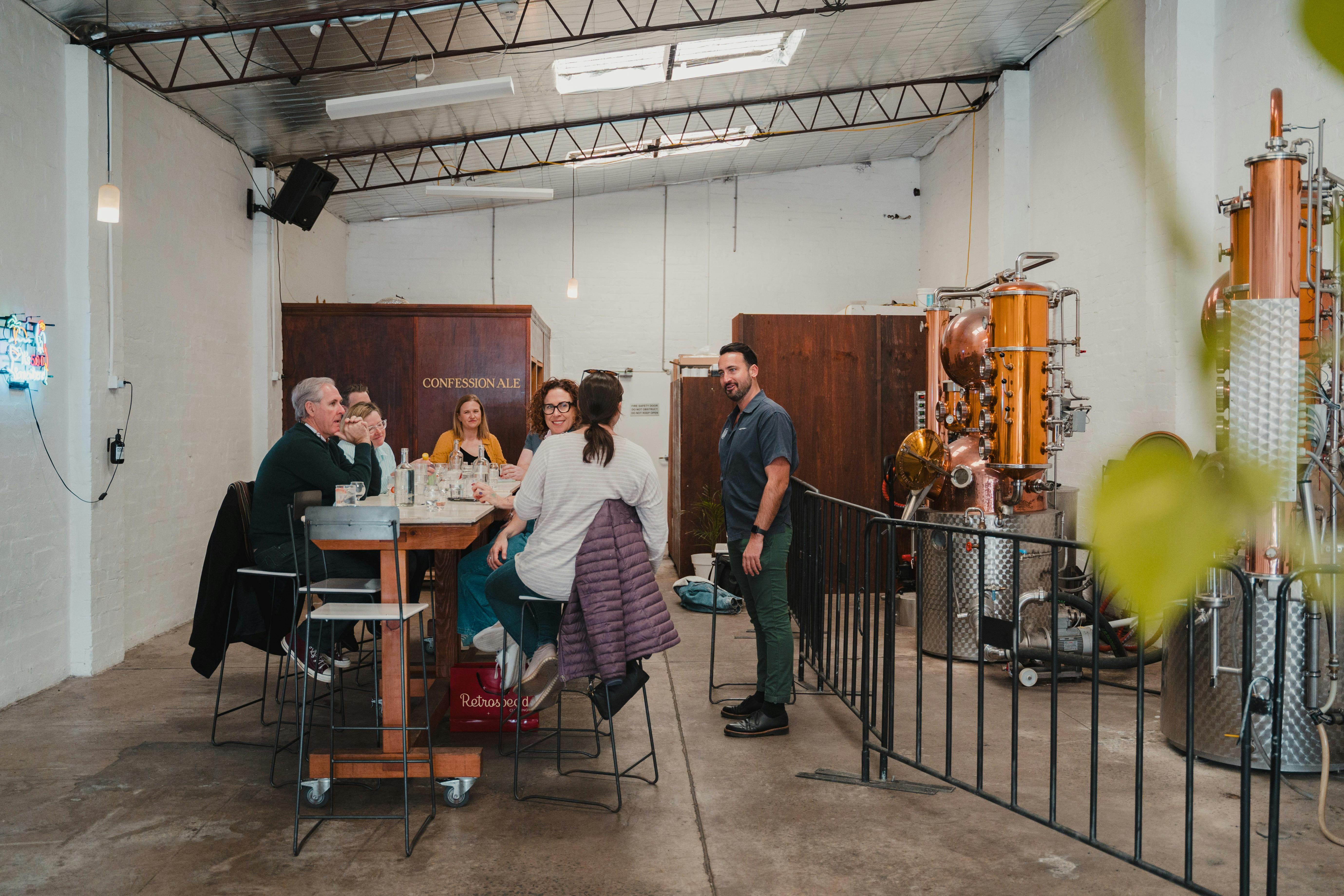 At Poor Toms Gin Hall