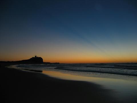 Nobbys Head at sunrise