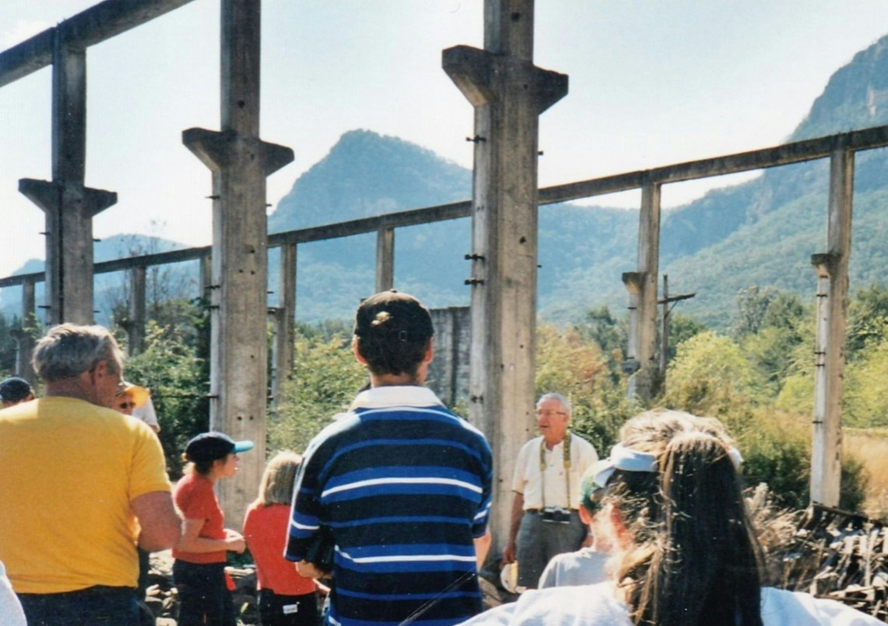 2003 reunion tour at Glen Davis Shale works , NSW.