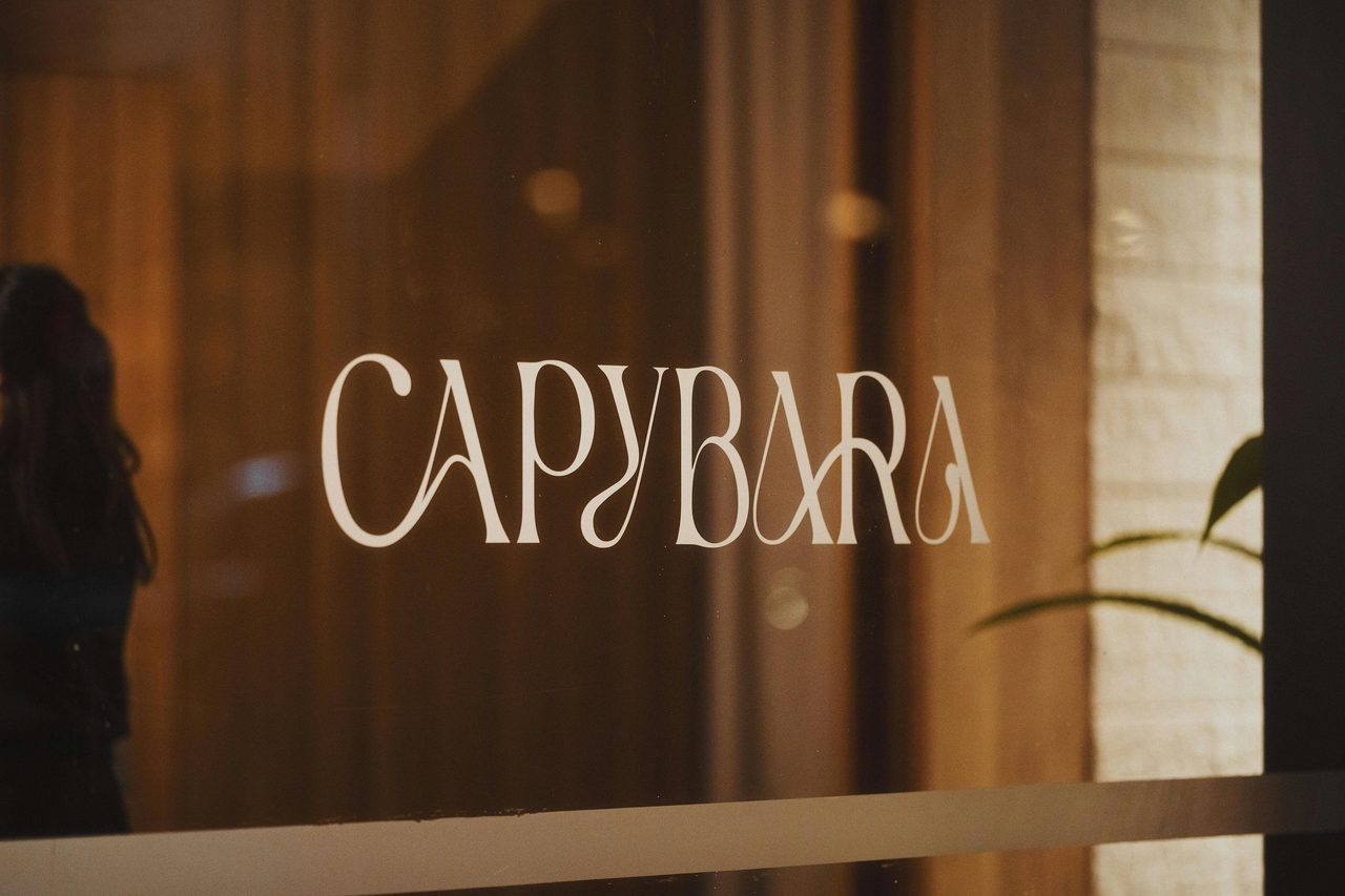 Capybara Bathing