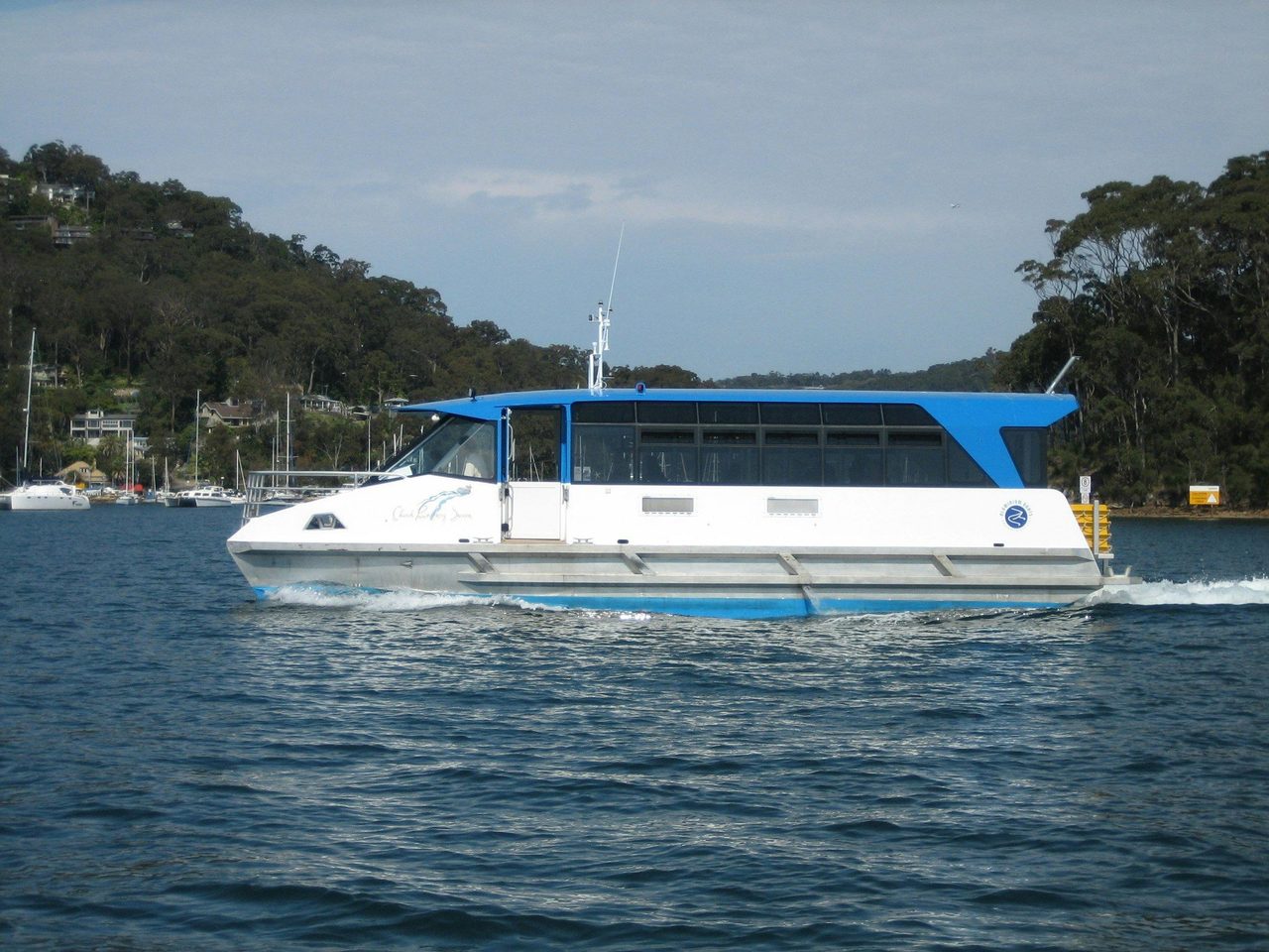 Church Point Ferry L Duck on route
