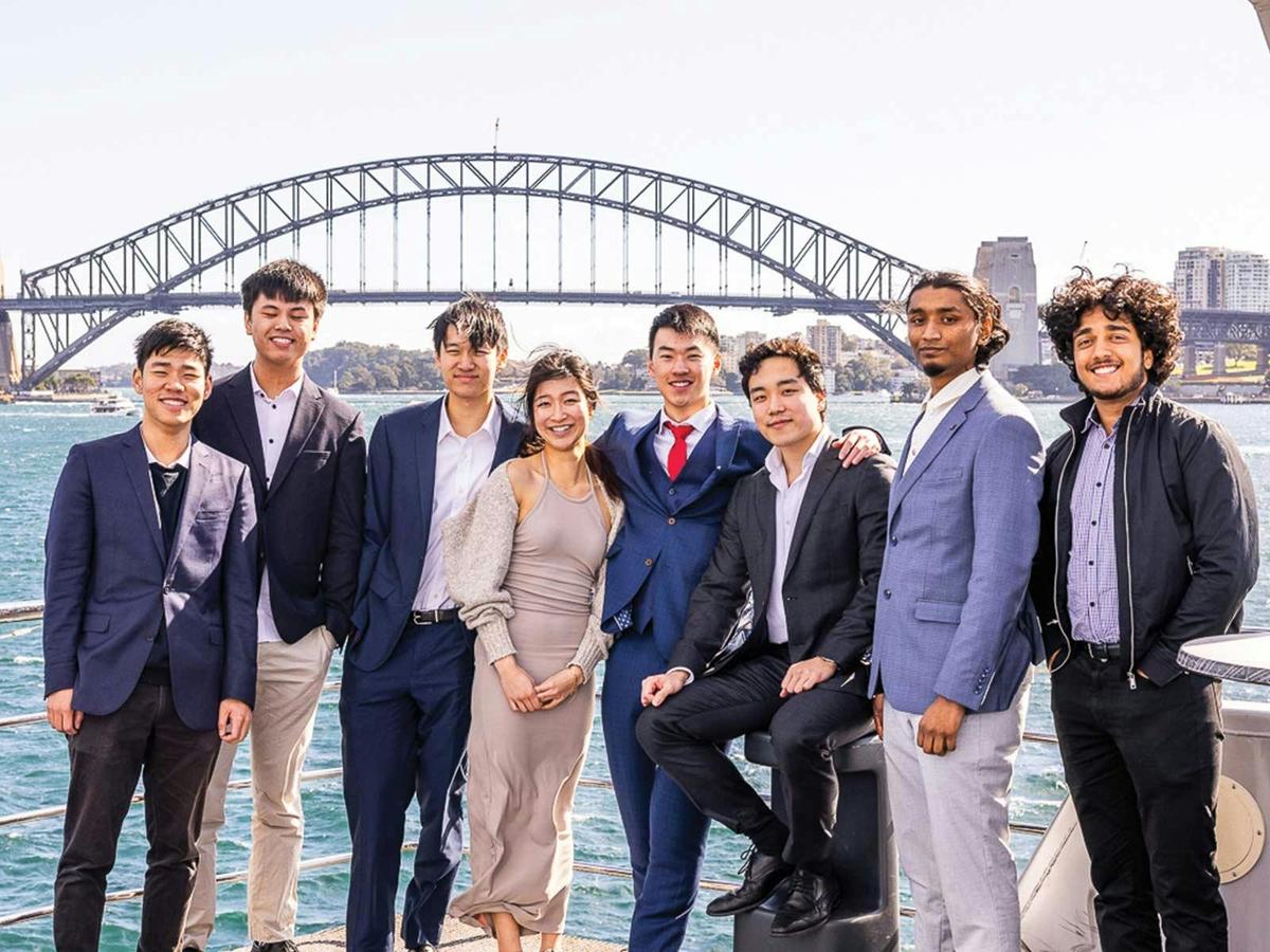 Guests taking photo on Clearview Glass Boat