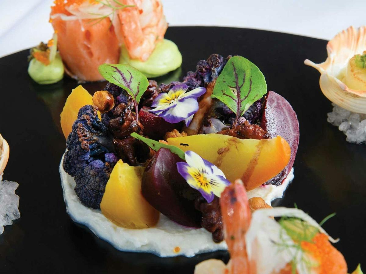 Mouthwatering dish on Clearview Dinner Cruise