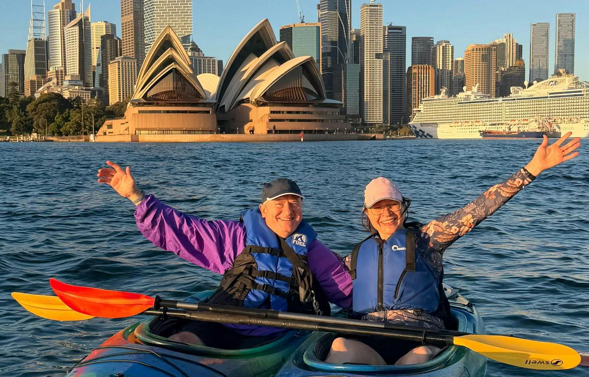 Sydney icons look even better from the water.