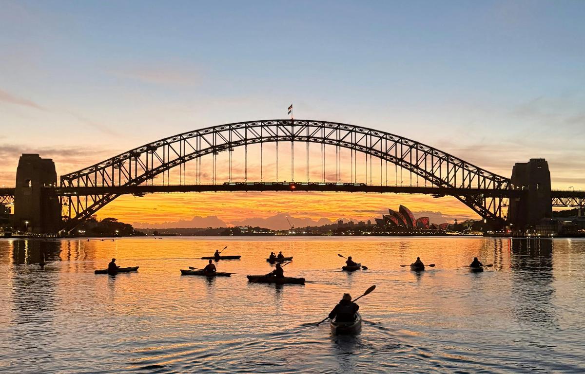 A sunrise worth waking up for.