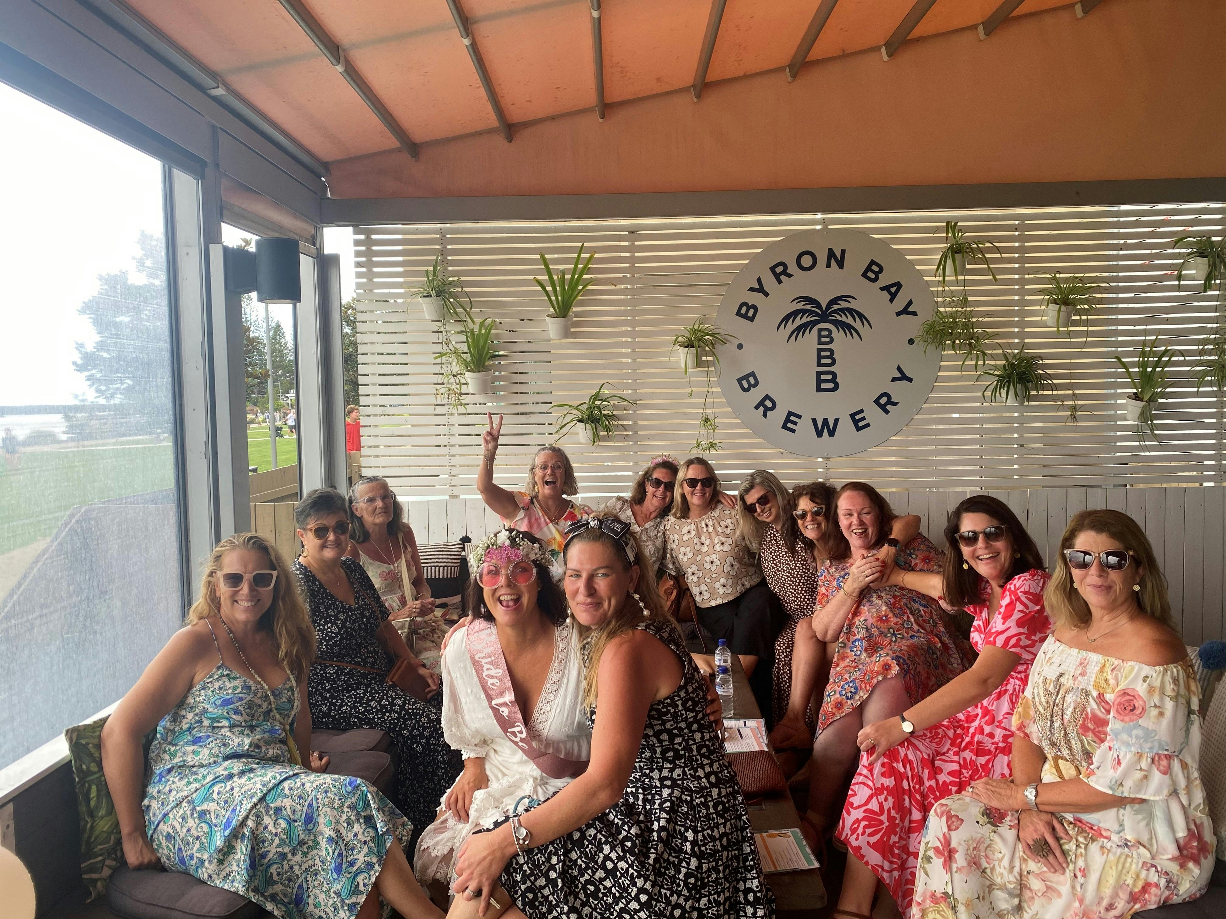 Girls day out aboard the DVine Bus