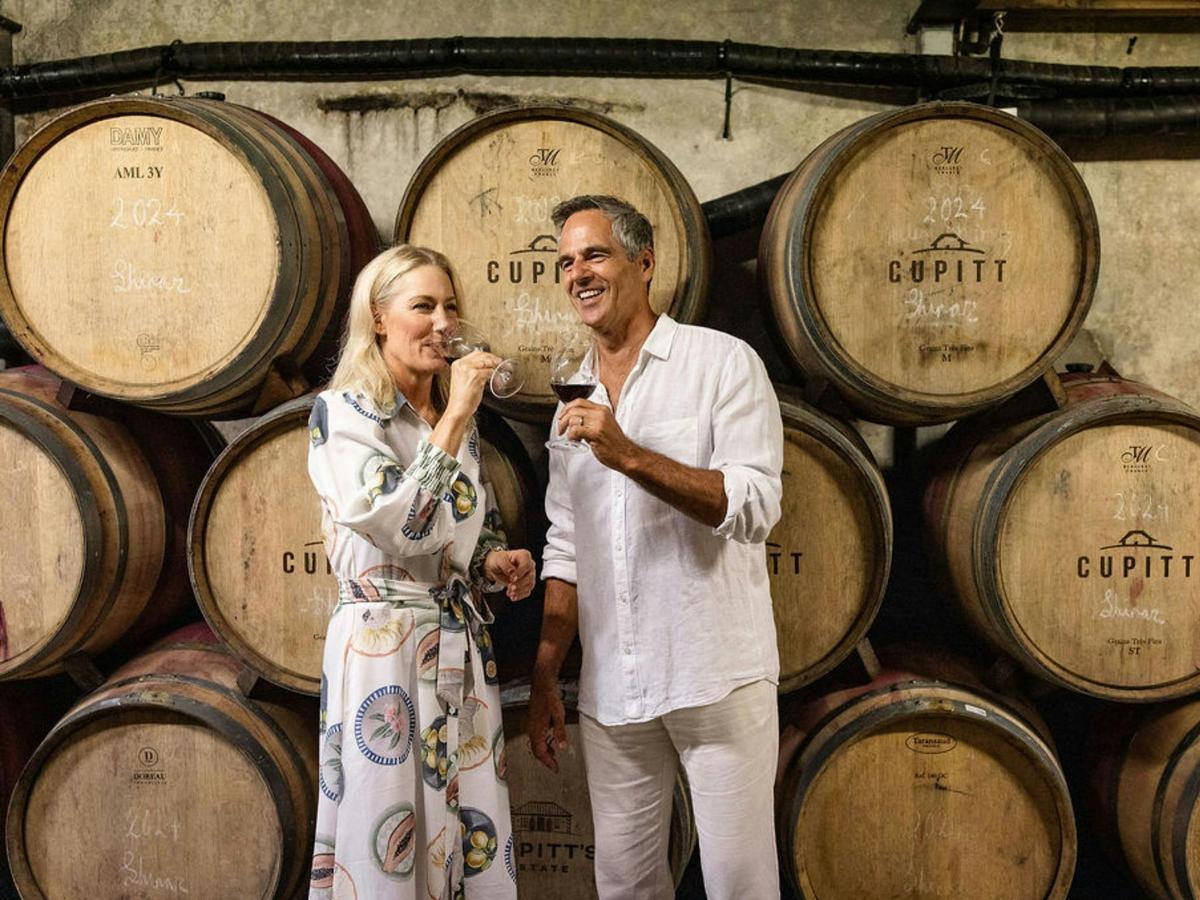 Barrel room tasting