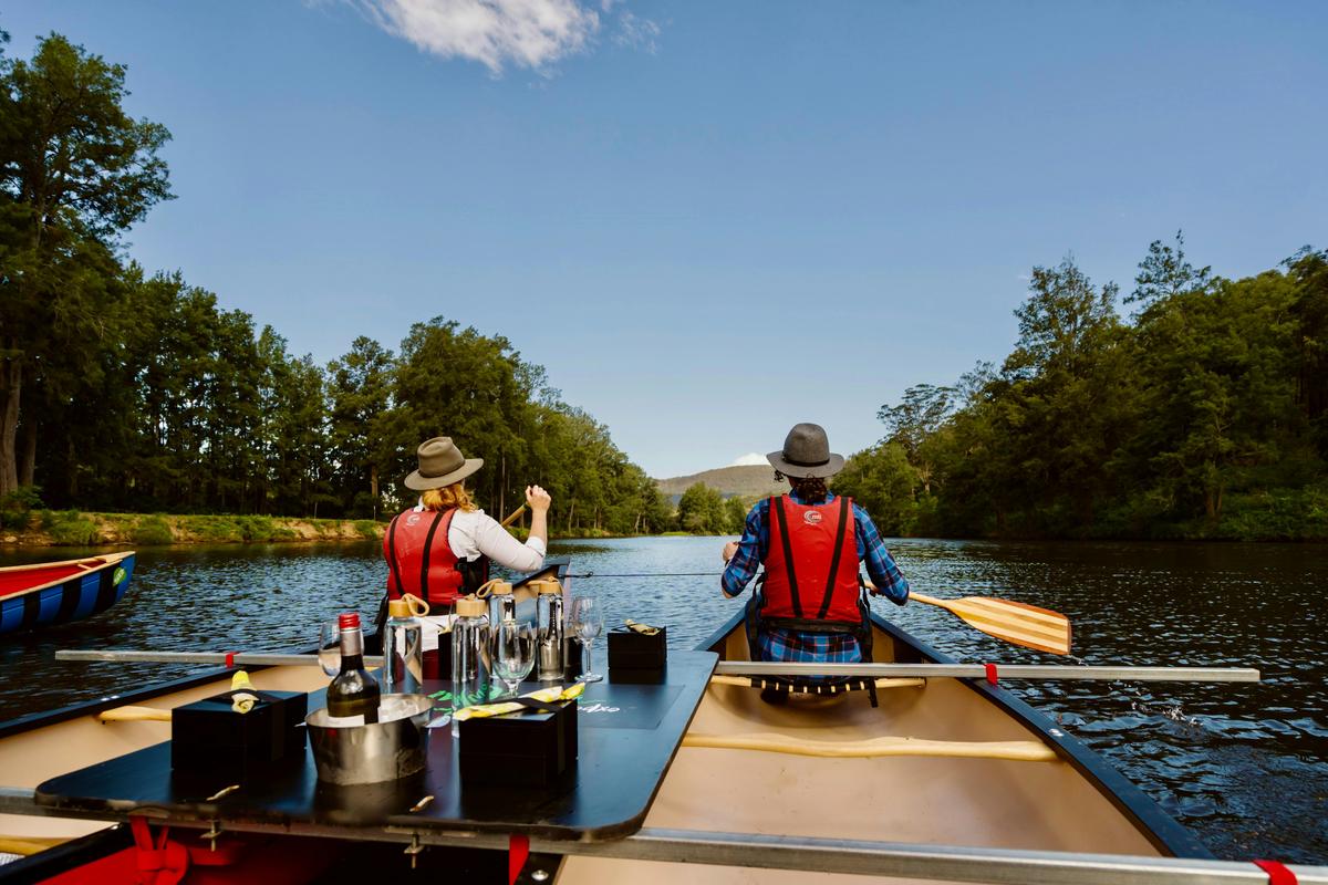 Canoes, Cool Climate Wines & Canapes