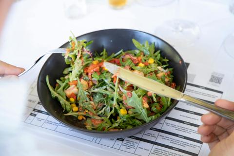 Lunch is a one course meal accompanied by a glass of wine or beer at the onsite Brew House.