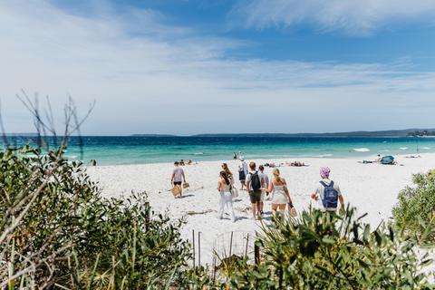 Enjoy stunning views and beautiful beaches in Jervis Bay