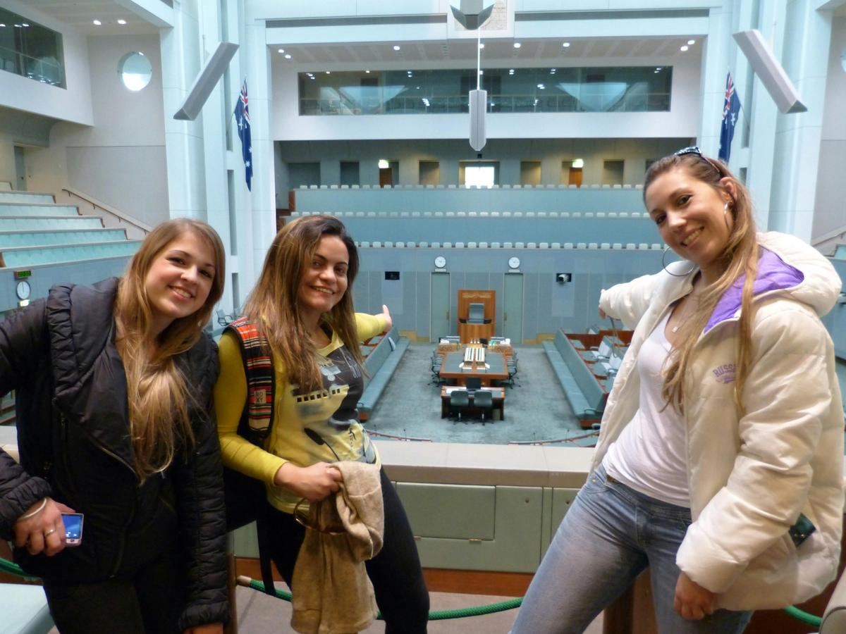Inside Parliament House